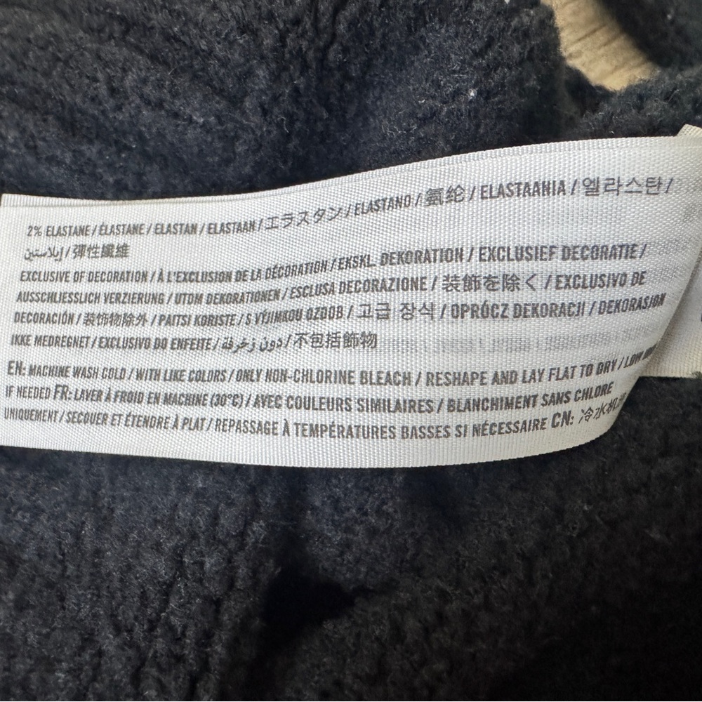 A&F Black Turtleneck Sweater - Picture 2 of 2